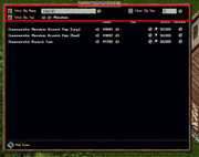 Filtering options within the Trophy Hutch